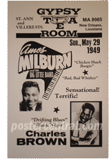 Amos Milburn poster